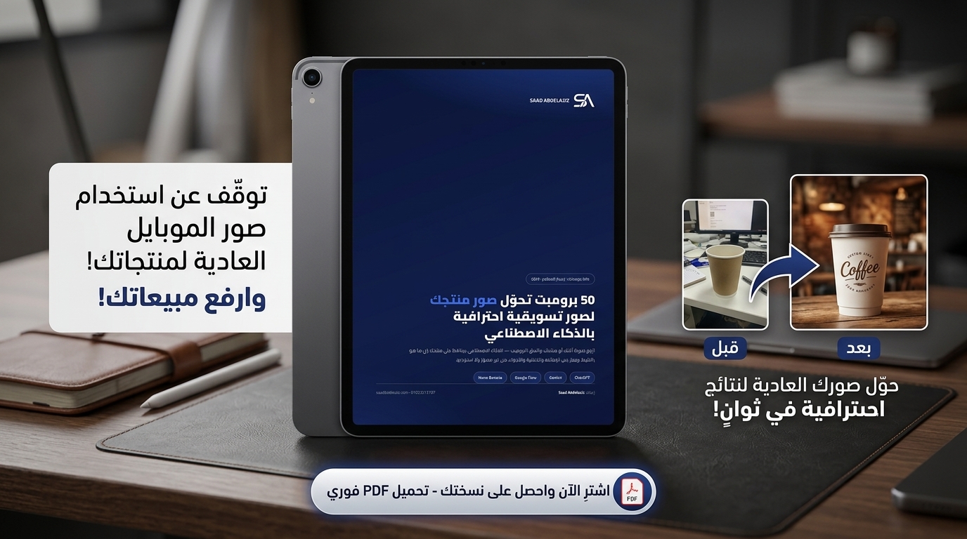50 برومبت AI لتصوير منتجات المطاعم